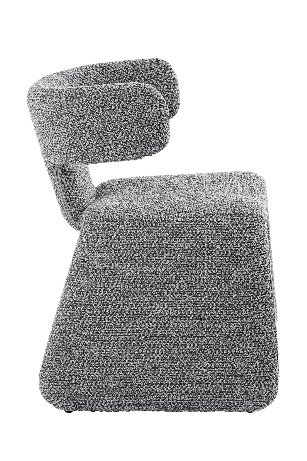   Asymmetrical Fabric Dining Chair | Oroa.com