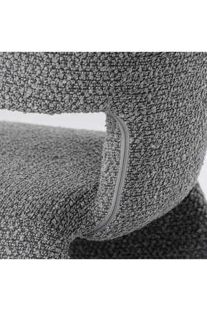   Asymmetrical Fabric Dining Chair | Oroa.com