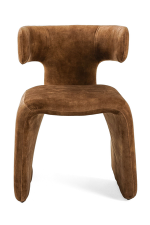   Asymmetrical Velvet Dining Chair | Oroa.com
