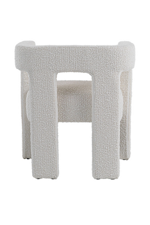   White Uphostered Dining Chair | Oroa.com