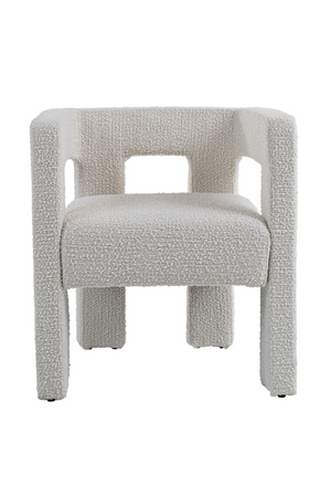   White Uphostered Dining Chair | Oroa.com