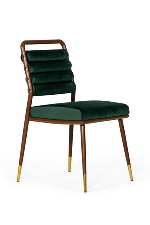   Green Velvet Tufted Dining Chair | Oroa.com
