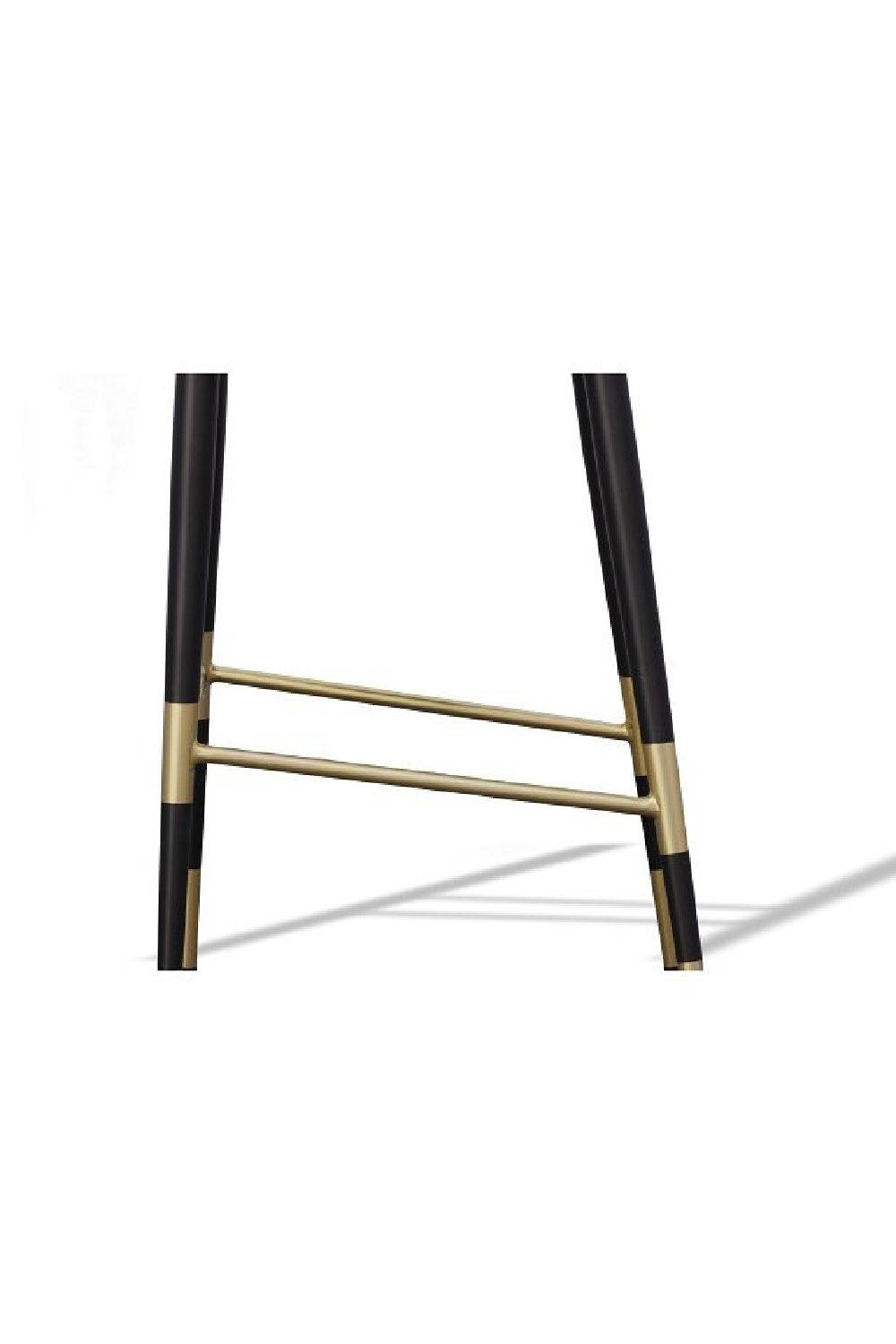   Green Velvet Curved Bar Stool | Oroa.com