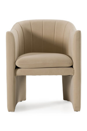   Velvet Curved Dining Chair | Oroa.com