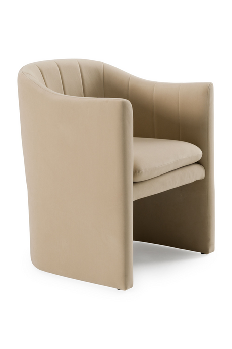   Velvet Curved Dining Chair | Oroa.com