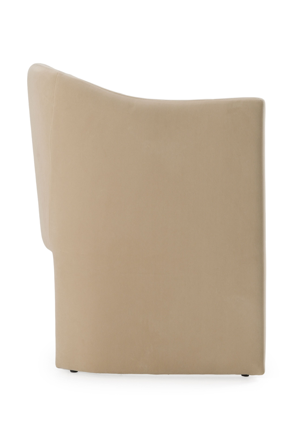   Velvet Curved Dining Chair | Oroa.com