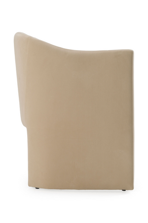   Velvet Curved Dining Chair | Oroa.com