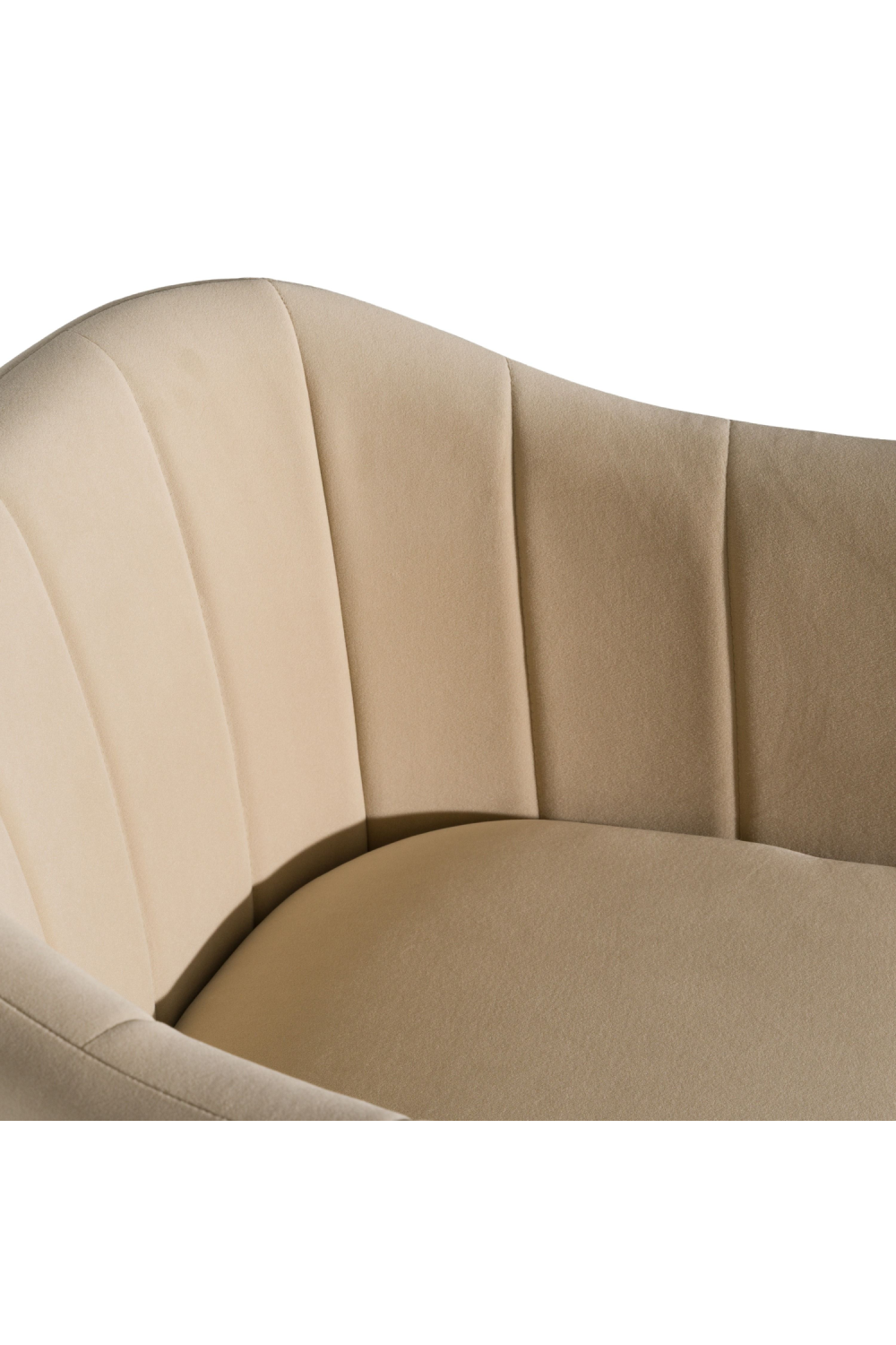   Velvet Curved Dining Chair | Oroa.com