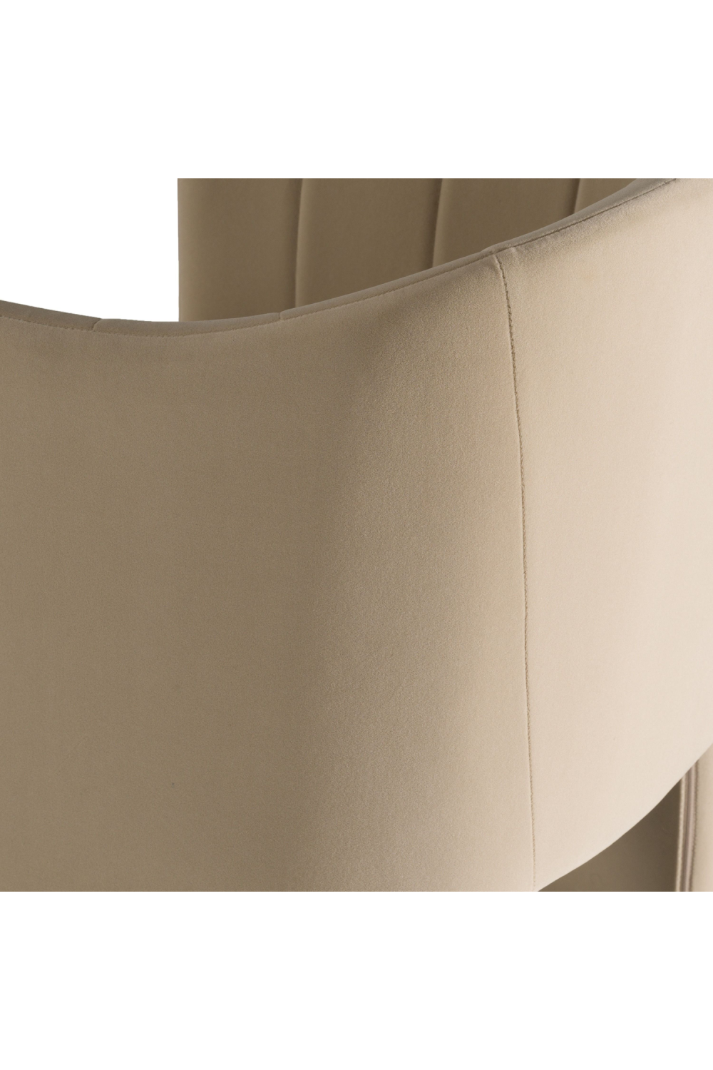   Velvet Curved Dining Chair | Oroa.com