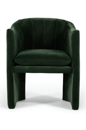   Velvet Curved Dining Chair | Oroa.com