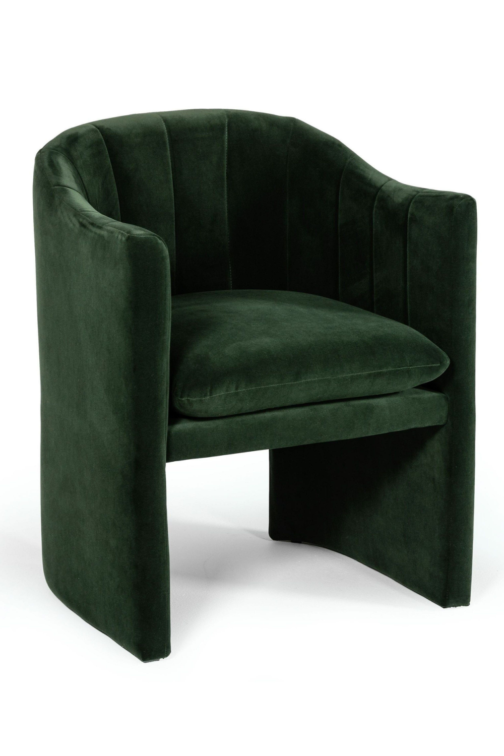   Velvet Curved Dining Chair | Oroa.com
