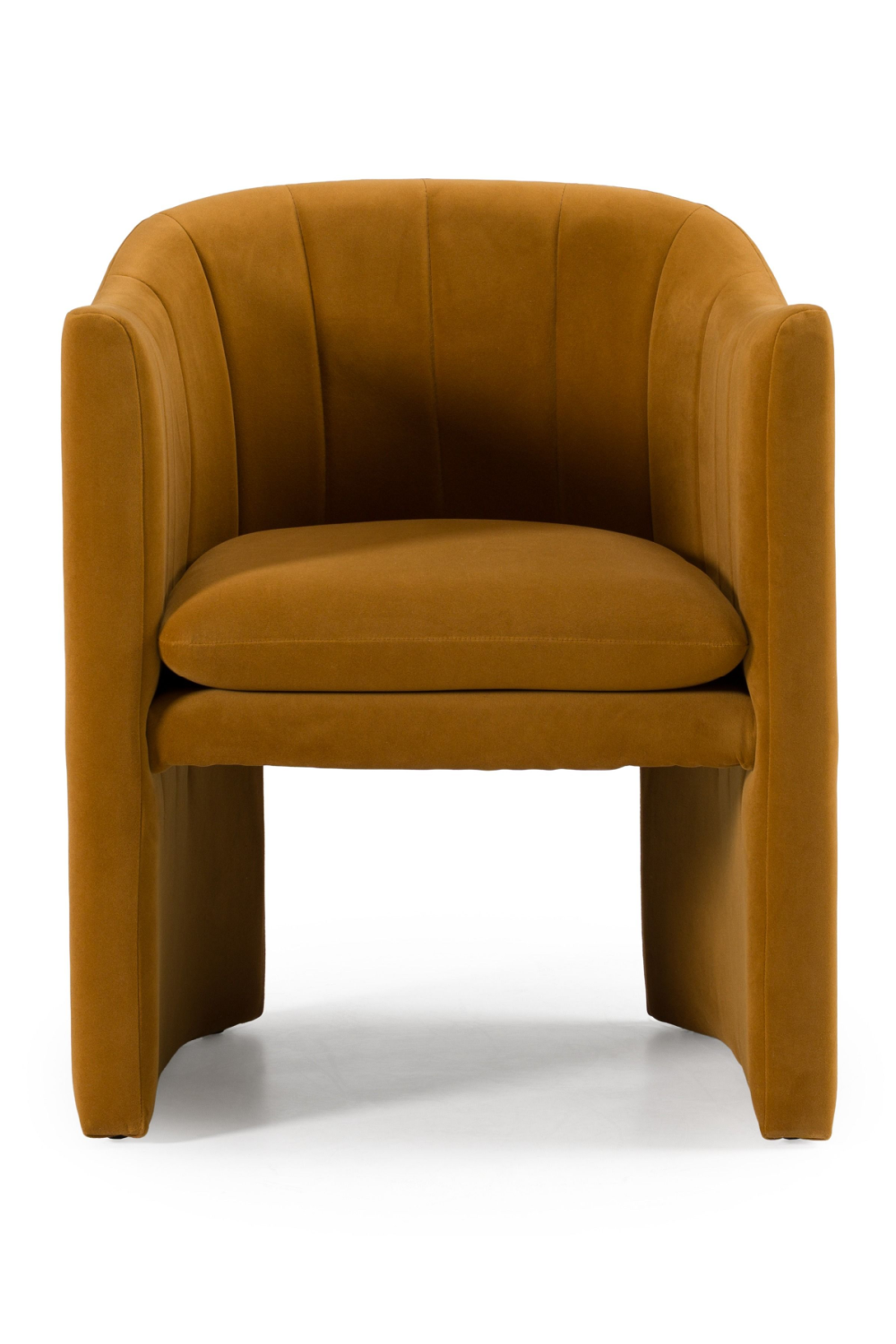   Velvet Curved Dining Chair | Oroa.com