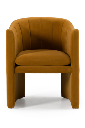   Velvet Curved Dining Chair | Oroa.com