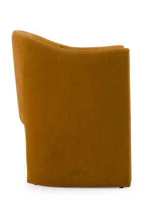   Velvet Curved Dining Chair | Oroa.com