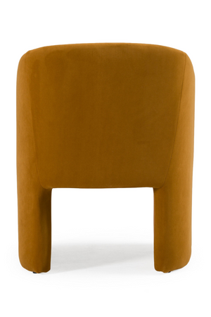   Velvet Curved Dining Chair | Oroa.com