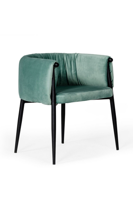   Light Green Velvet Dining Chair | Oroa.com