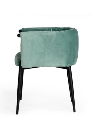   Light Green Velvet Dining Chair | Oroa.com