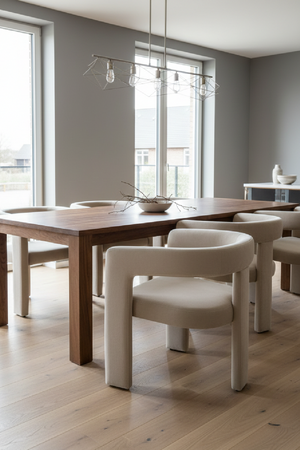   Curved Cut-Out Dining Chair | Oroa.com
