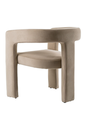   Curved Cut-Out Dining Chair | Oroa.com