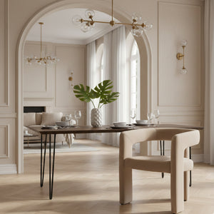   Curved Cut-Out Dining Chair | Oroa.com