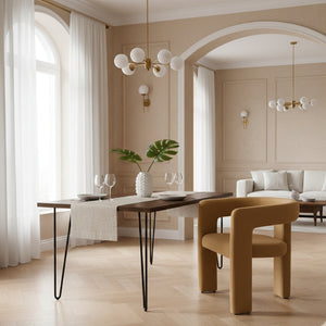   Curved Cut-Out Dining Chair | Oroa.com