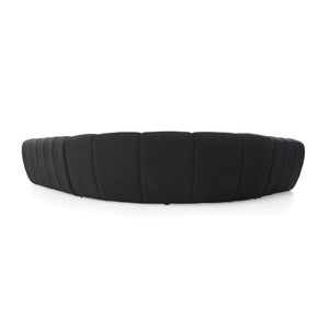   Black Tufted Sectional Sofa | Oroa.com