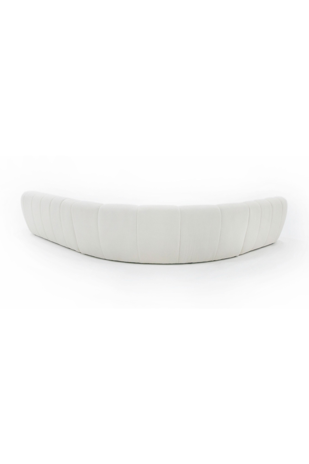   White Curved Sectional Sofa | Oroa.com