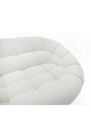   White Curved Sectional Sofa | Oroa.com