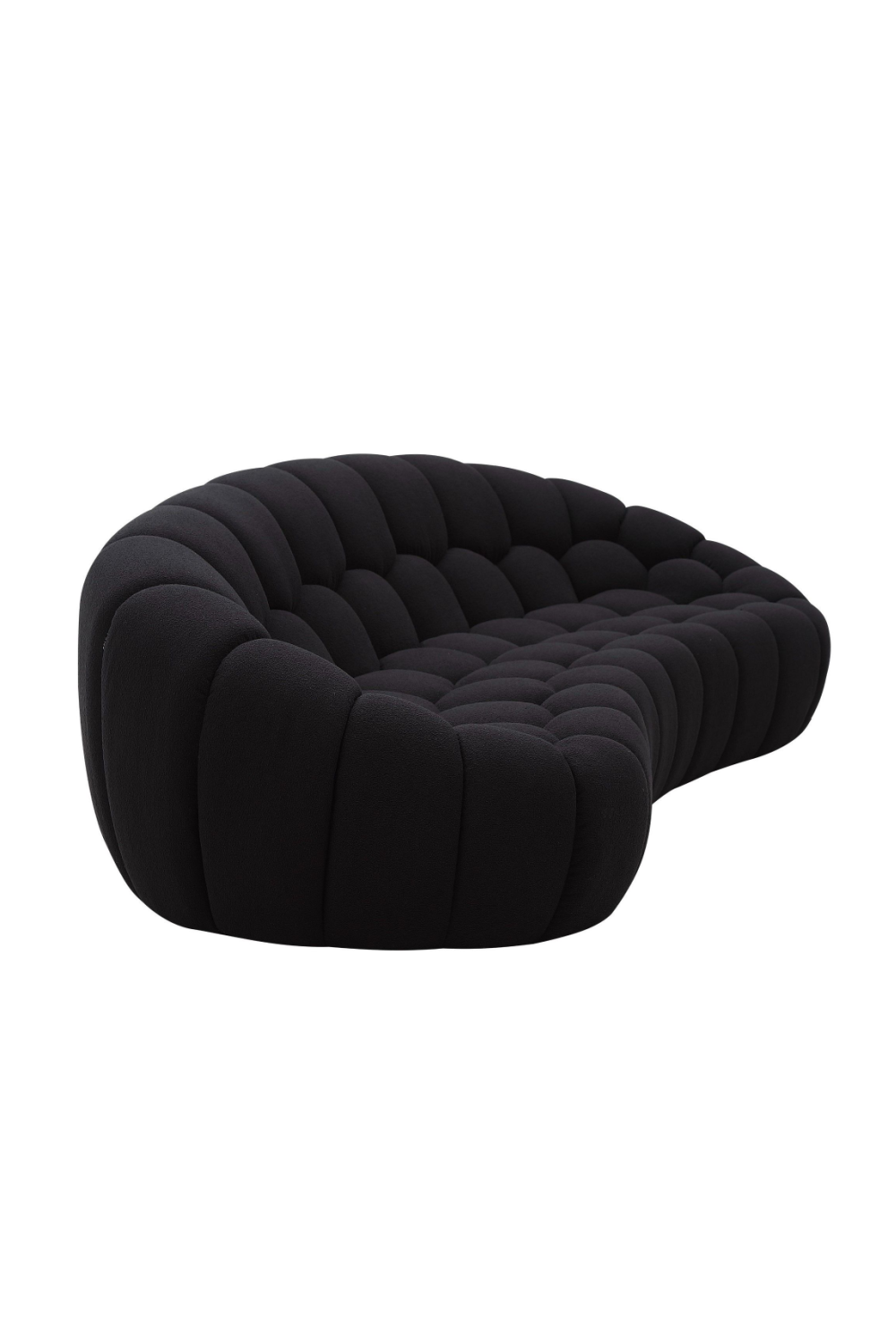   Hexagonal-Tufted Curved Sofa | Oroa.com