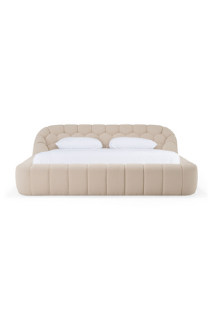   Hexagonal Tufted Queen Bed | Oroa.com