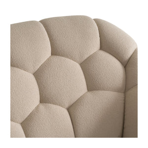   Hexagonal Tufted King Bed | Oroa.com