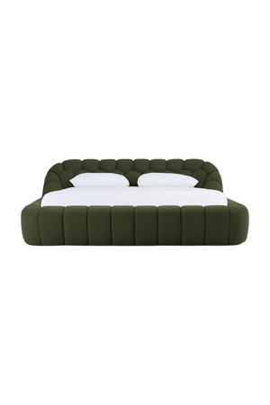   Hexagonal Tufted Queen Bed | Oroa.com