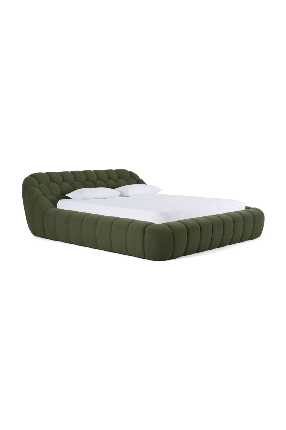   Hexagonal Tufted Queen Bed | Oroa.com