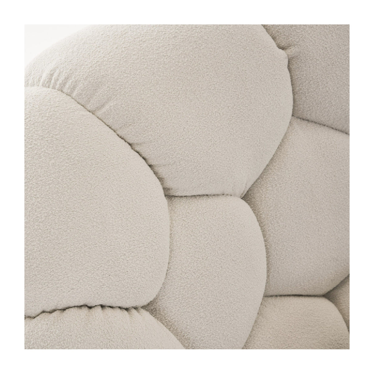   Hexagonal Tufted King Bed | Oroa.com
