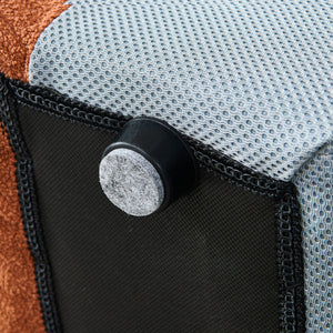   Orange Hexagonal Tufted Bed | Oroa.com