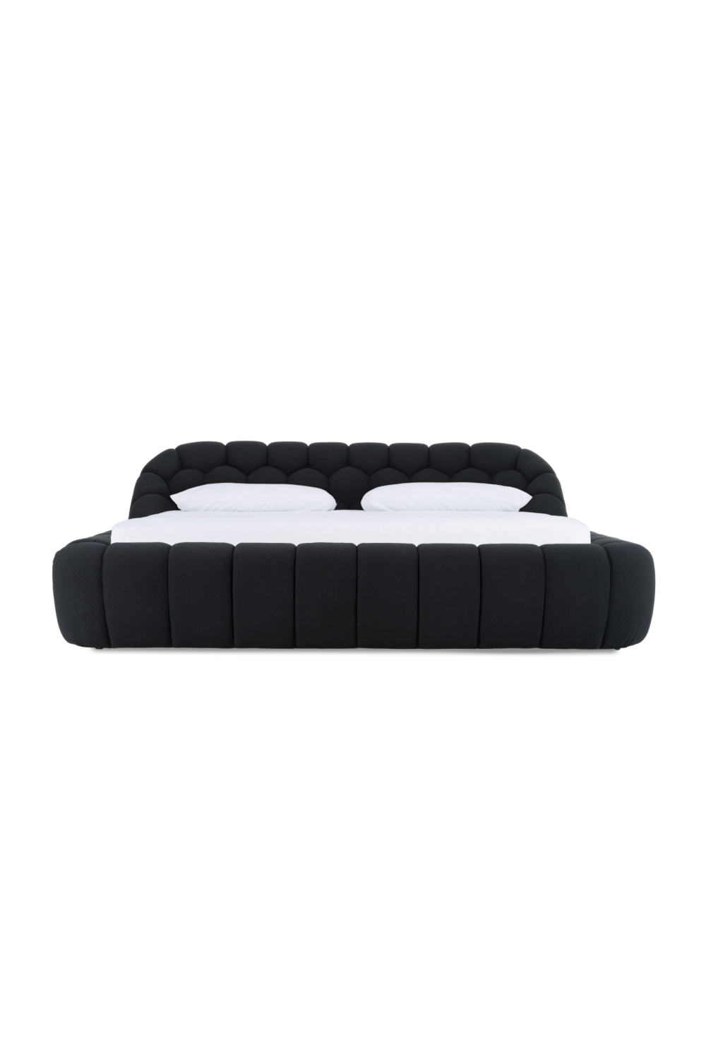   Hexagonal Tufted Queen Bed | Oroa.com