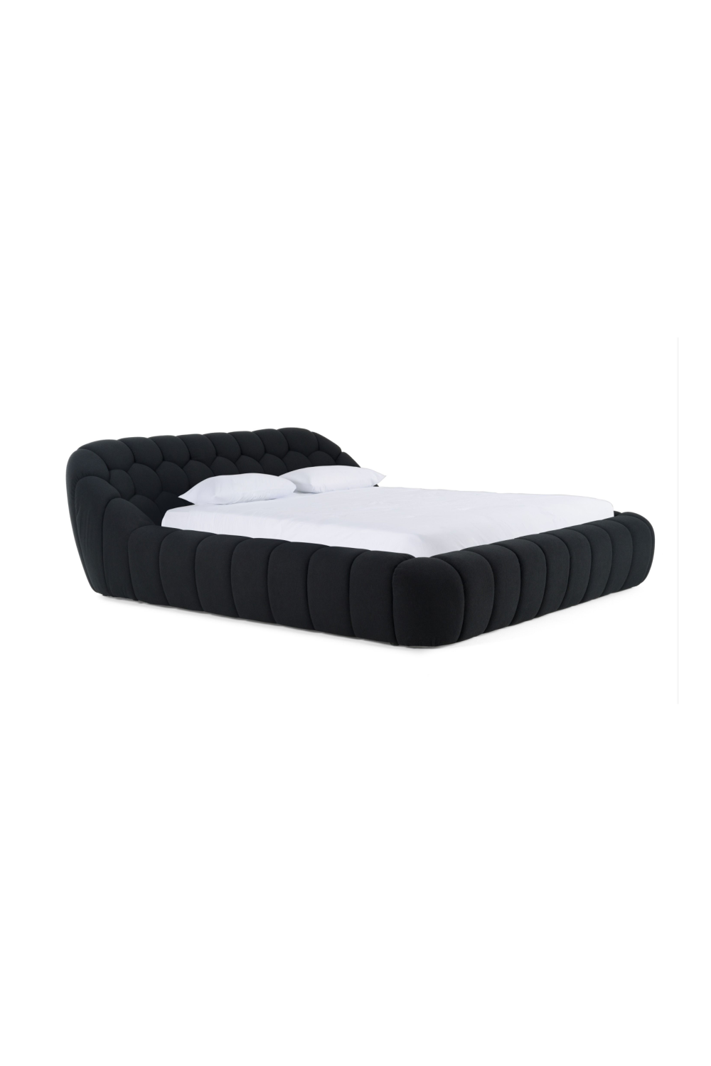   Hexagonal Tufted Queen Bed | Oroa.com