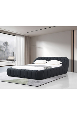   Hexagonal Tufted Queen Bed | Oroa.com