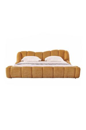   Upholstered Panel Camel Headboard Bed | Oroa.com