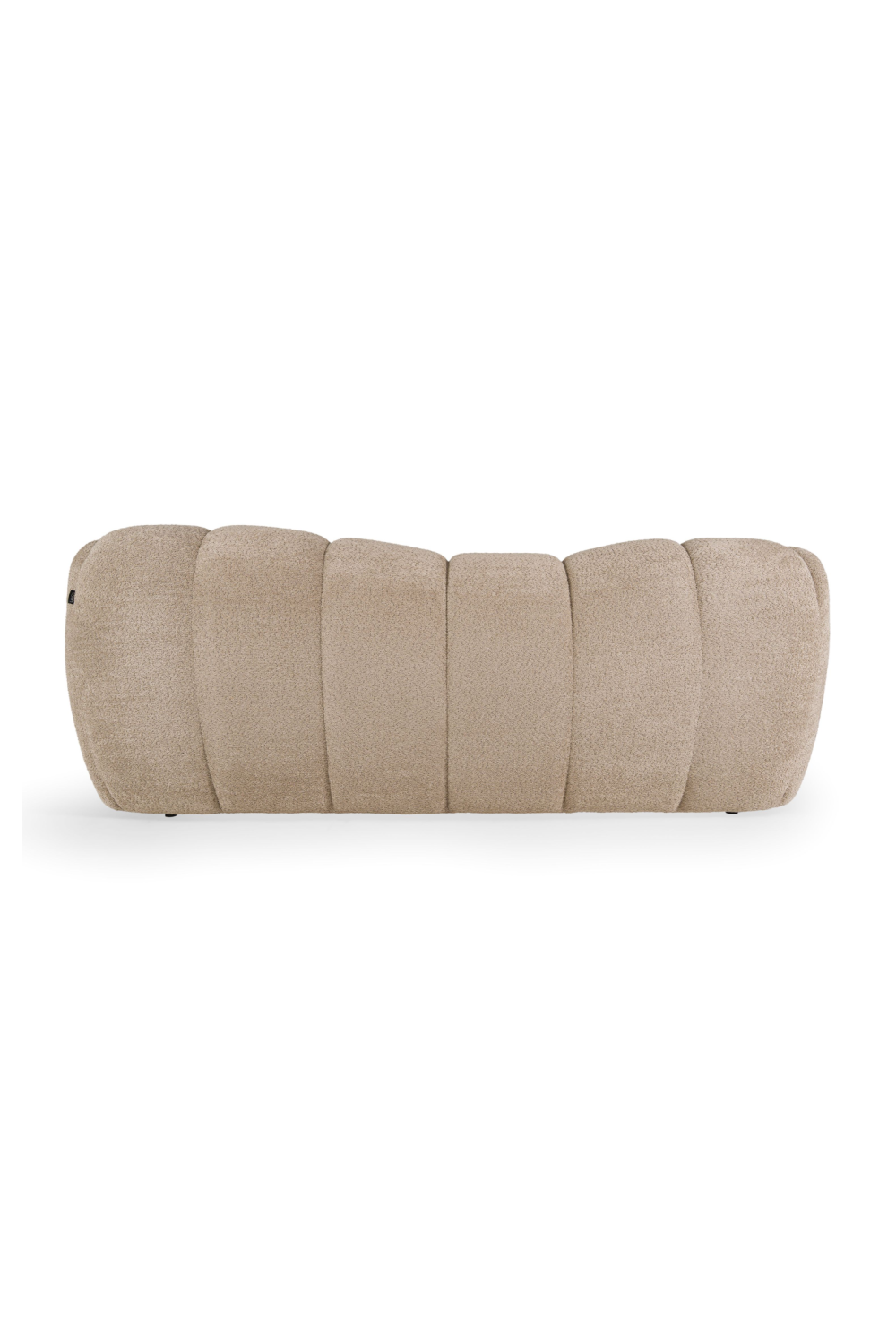   Tan Upholstered Panel Headboard Bed | Oroa.com
