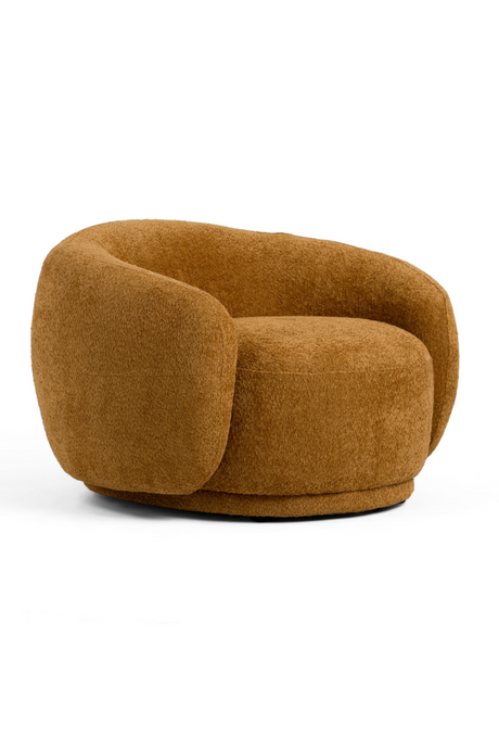   Orange Swivel Accent Chair | Oroa.com