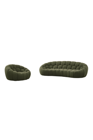   Green Tufted Sofa Set | Oroa.com