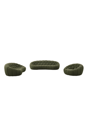   Green Tufted Sofa Set | Oroa.com