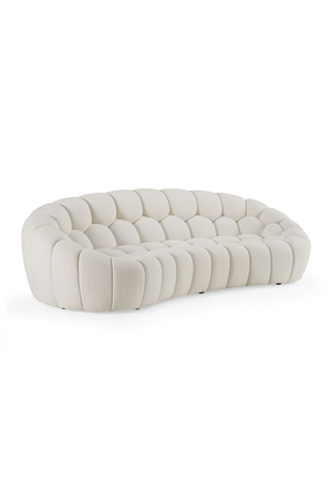   Hexagonal-Tufted Curved Sofa | Oroa.com