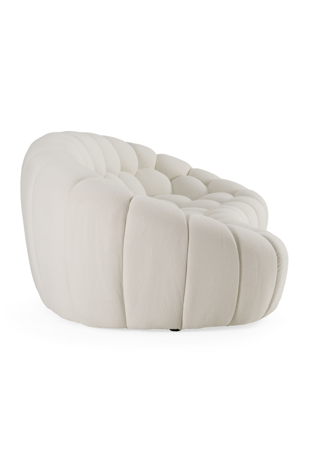   Hexagonal-Tufted Curved Sofa | Oroa.com
