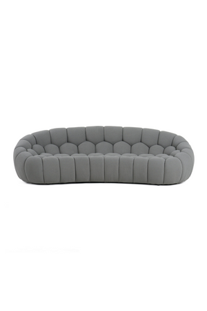   Hexagonal-Tufted Curved Sofa | Oroa.com