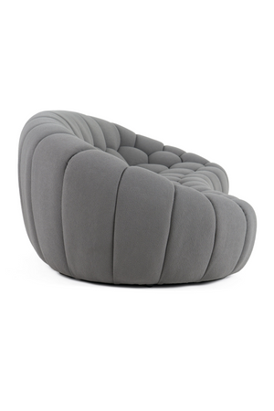   Hexagonal-Tufted Curved Sofa | Oroa.com