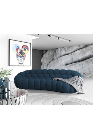   Hexagonal-Tufted Curved Sofa | Oroa.com