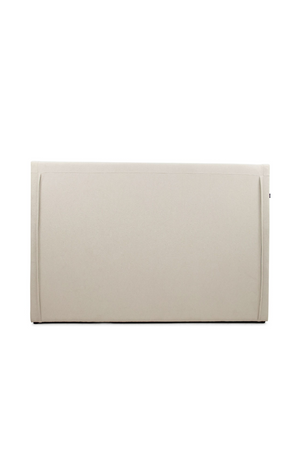  Beige Panel Headboard Bed | Oroa.com