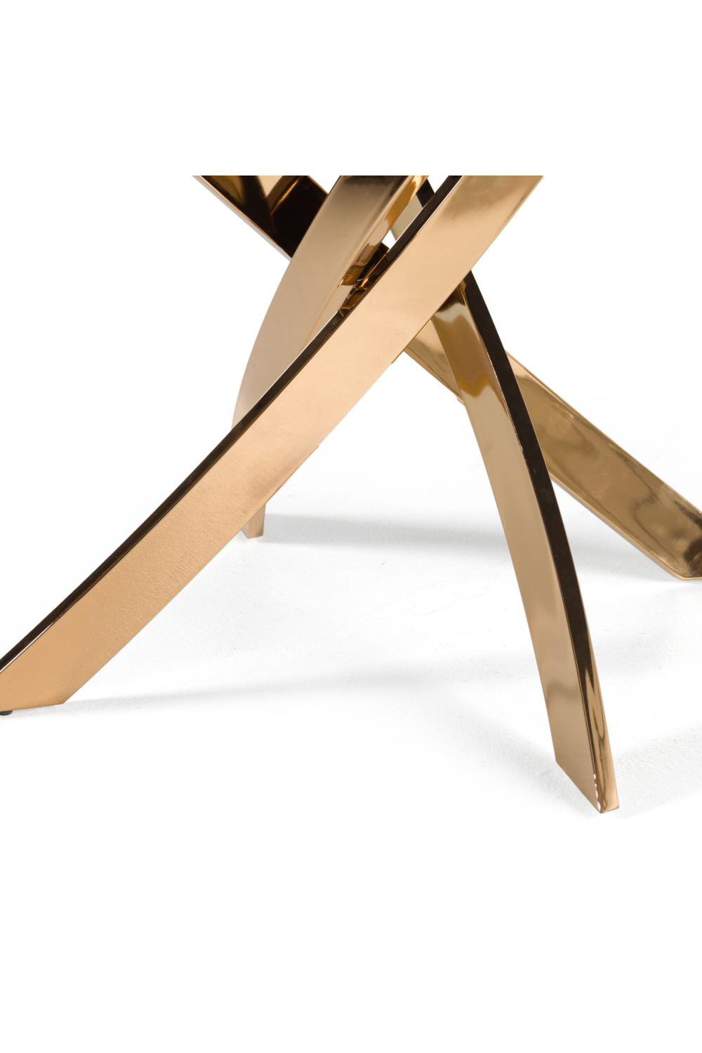   Textured Brown Glass Dining Table | Oroa.com